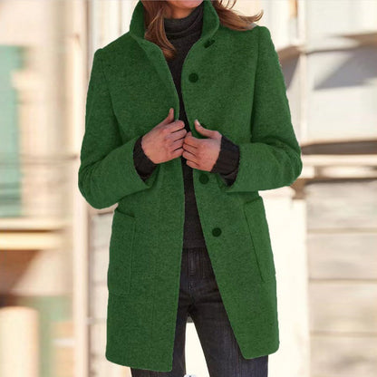 Adryan™ | Woolen Elegance Coat