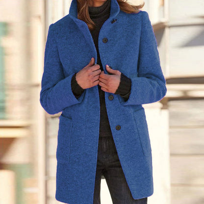 Adryan™ | Woolen Elegance Coat